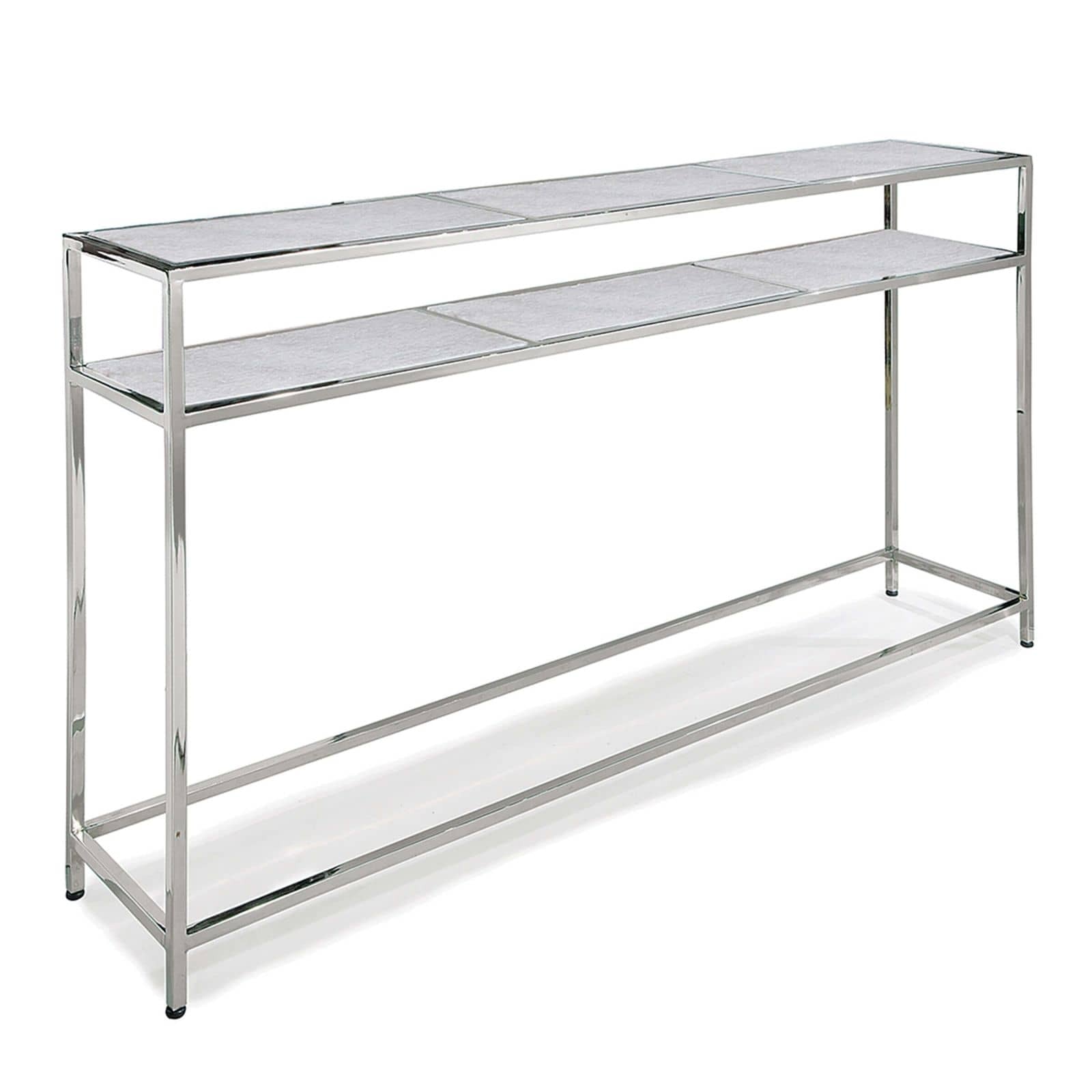  Echelon Console Table (Polished Nickel) 