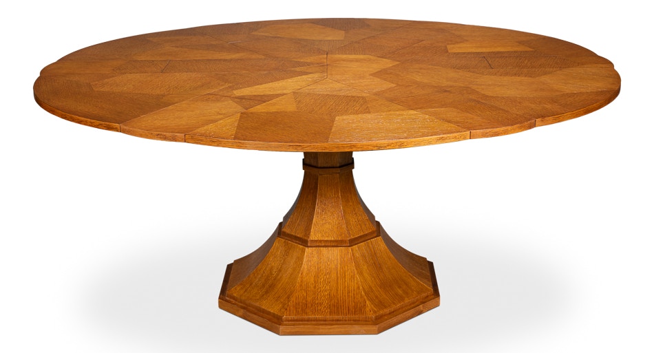  Giselle Jupe Table, Tobacco B Finish, Medium 