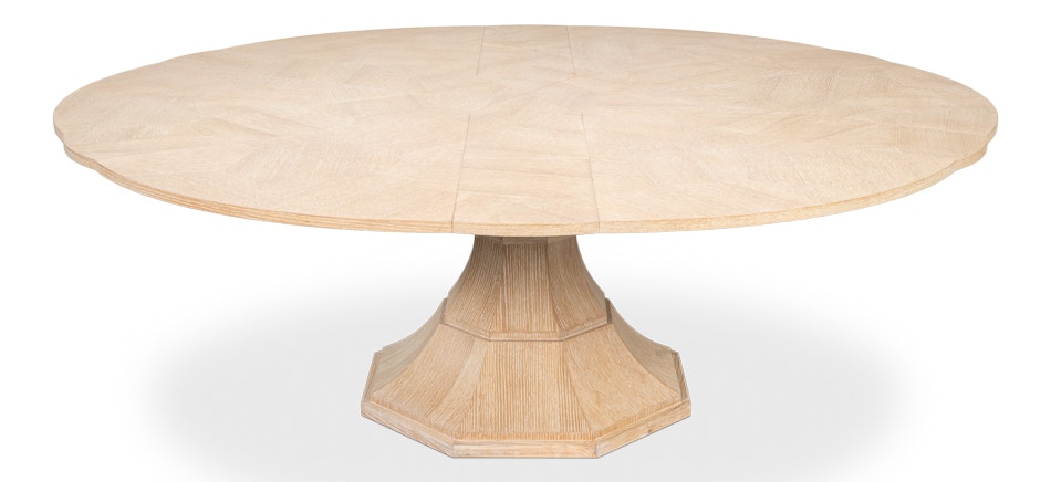  Giselle Jupe Table Large Bleached Oak 