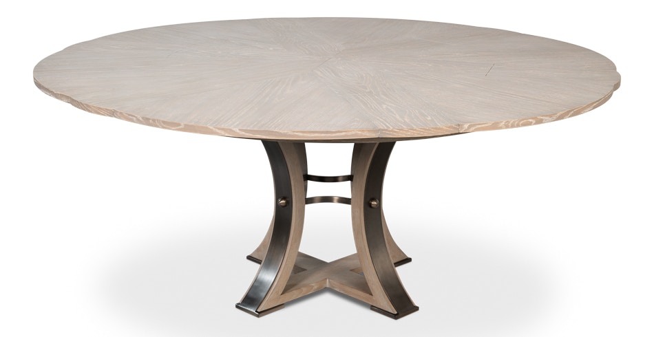  Tower Jupe Dining Table Med Moonskin 