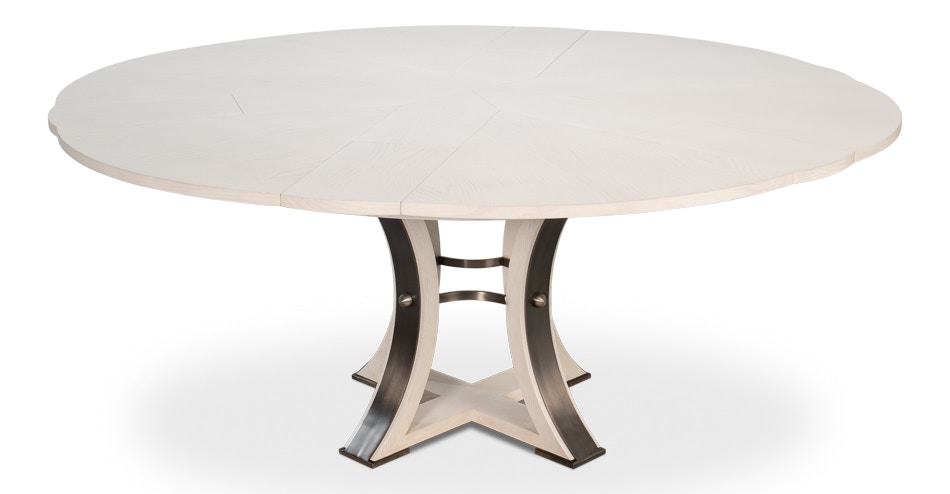  Tower Jupe Dining Table Med Working Wht 