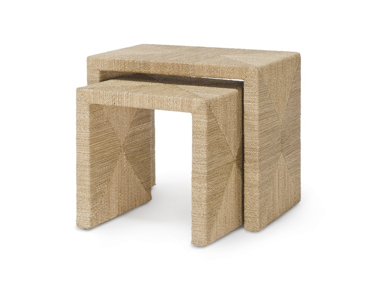  Woodside Natural Nest Table Set of 2 