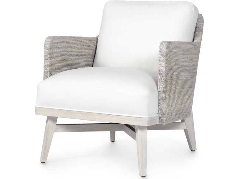  FRANCIS LOUNGE CHAIR, WHITEWASH 
