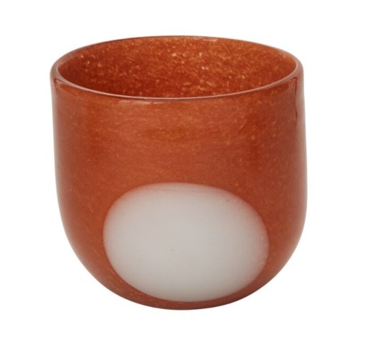  Amber Collection Vase, Short 