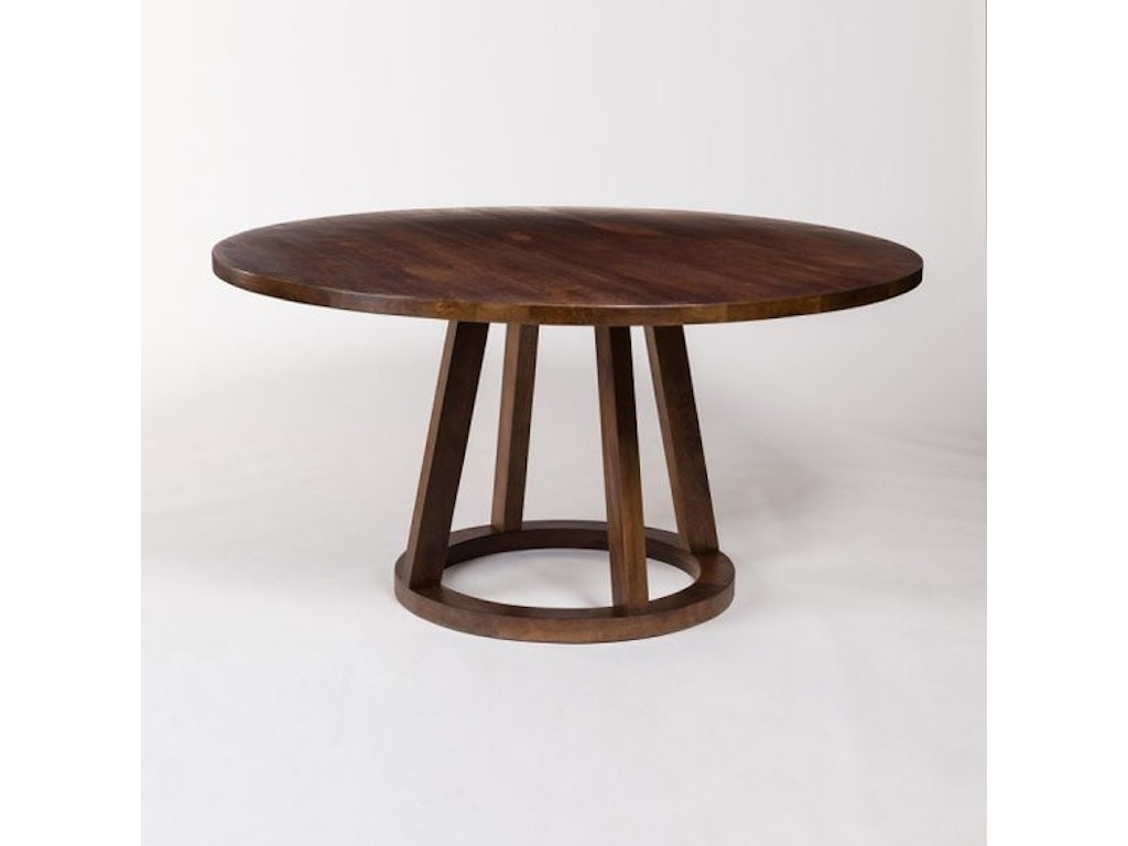 Mendocino 60in Round Dining Table Atcat8920dch Clr Mendocino 60in Round Dining Table