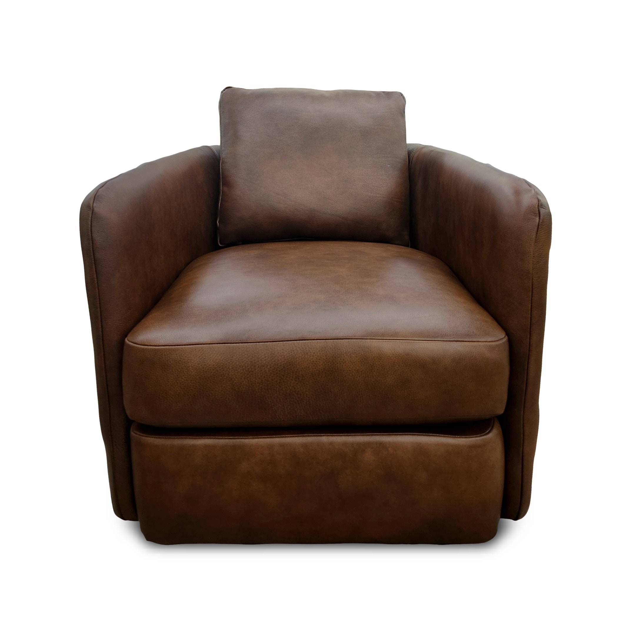  Sanya Leather Swivel Chair 