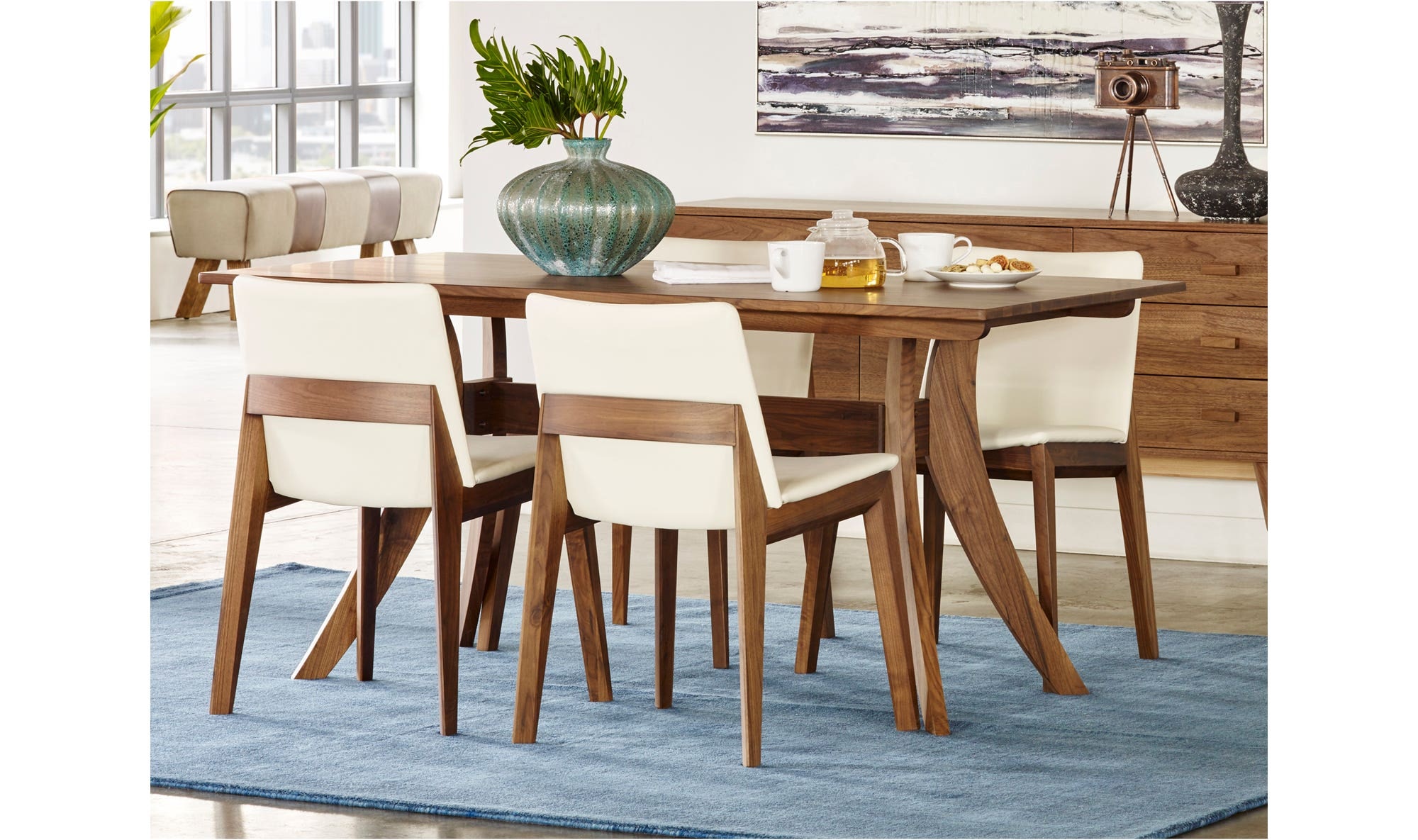 Small rectangle dining online table set