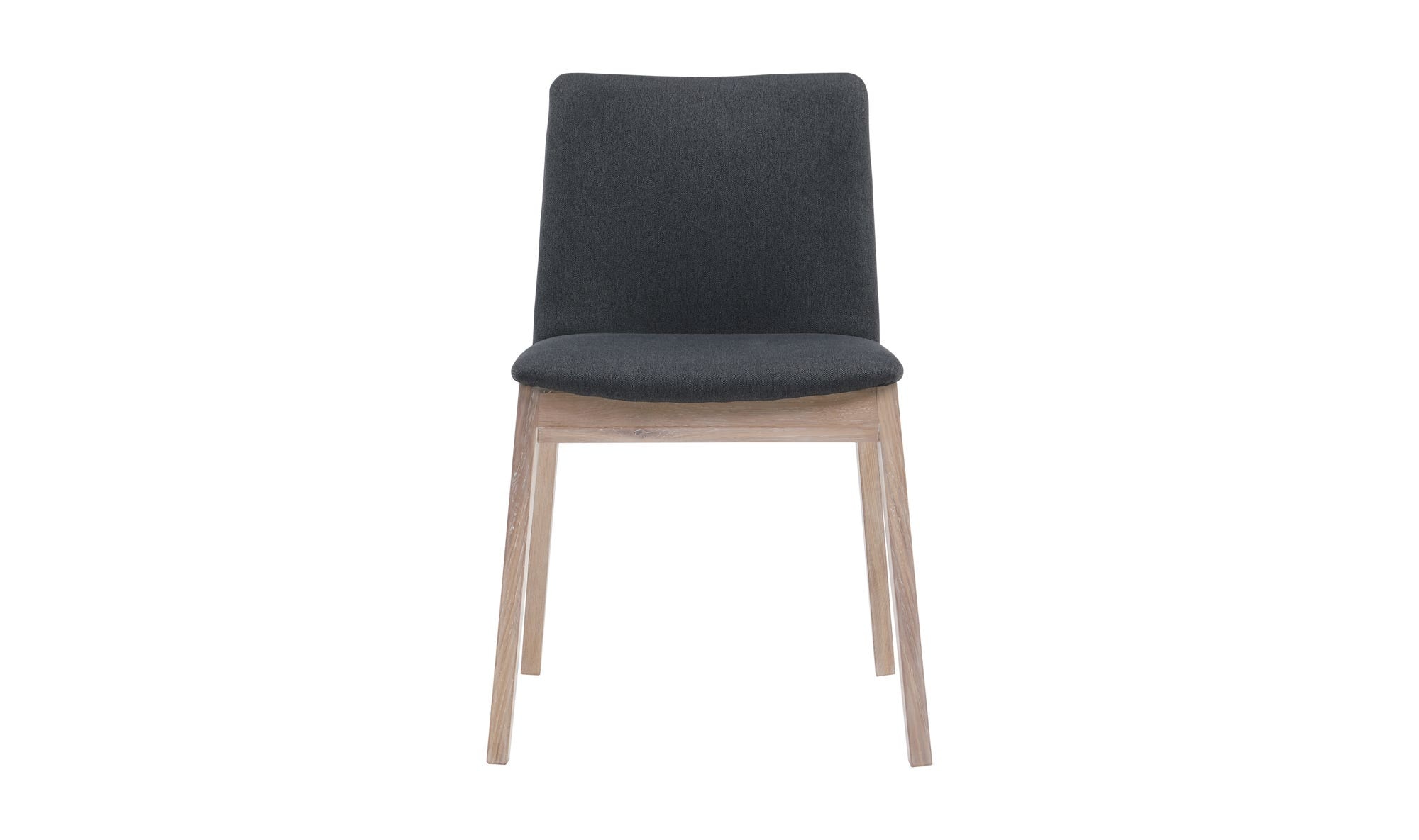  DECO OAK DINING CHAIR DARK GREY-M2 