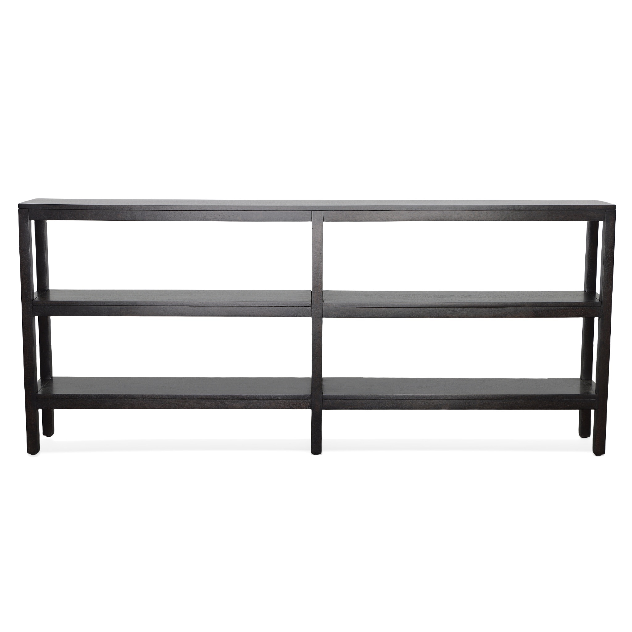 Denby 74 inch Thin Console Dark Walnut