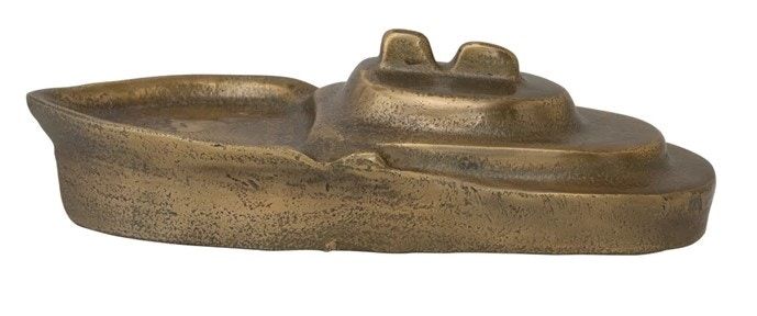  Aluminum Boat, Antique Gold 