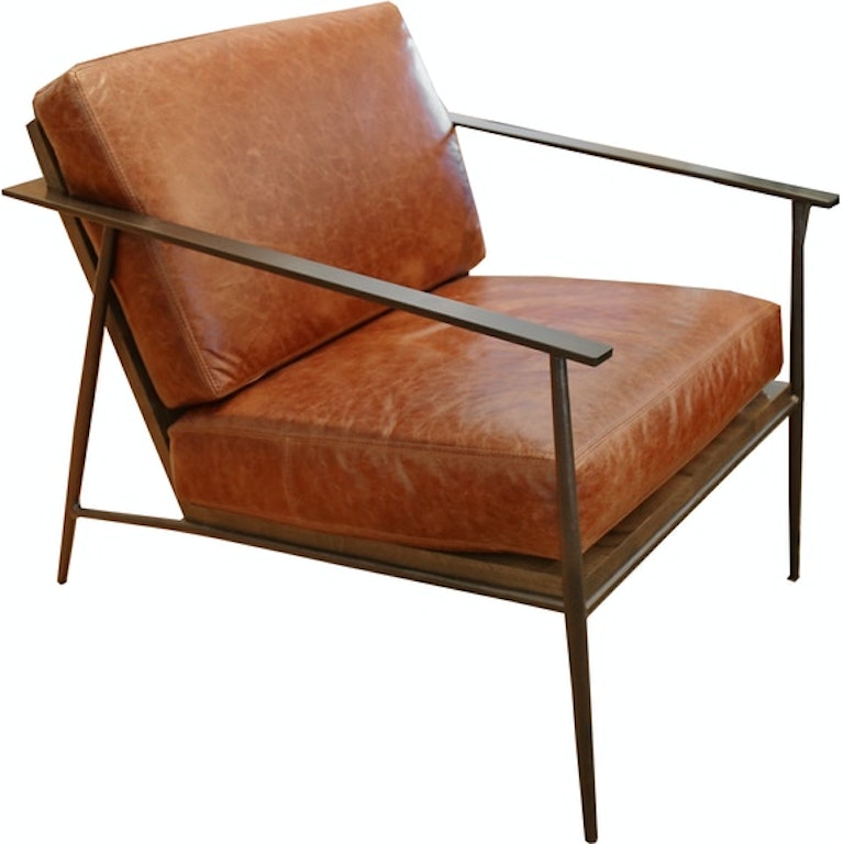 Emmitt Leather Lounge Chair
