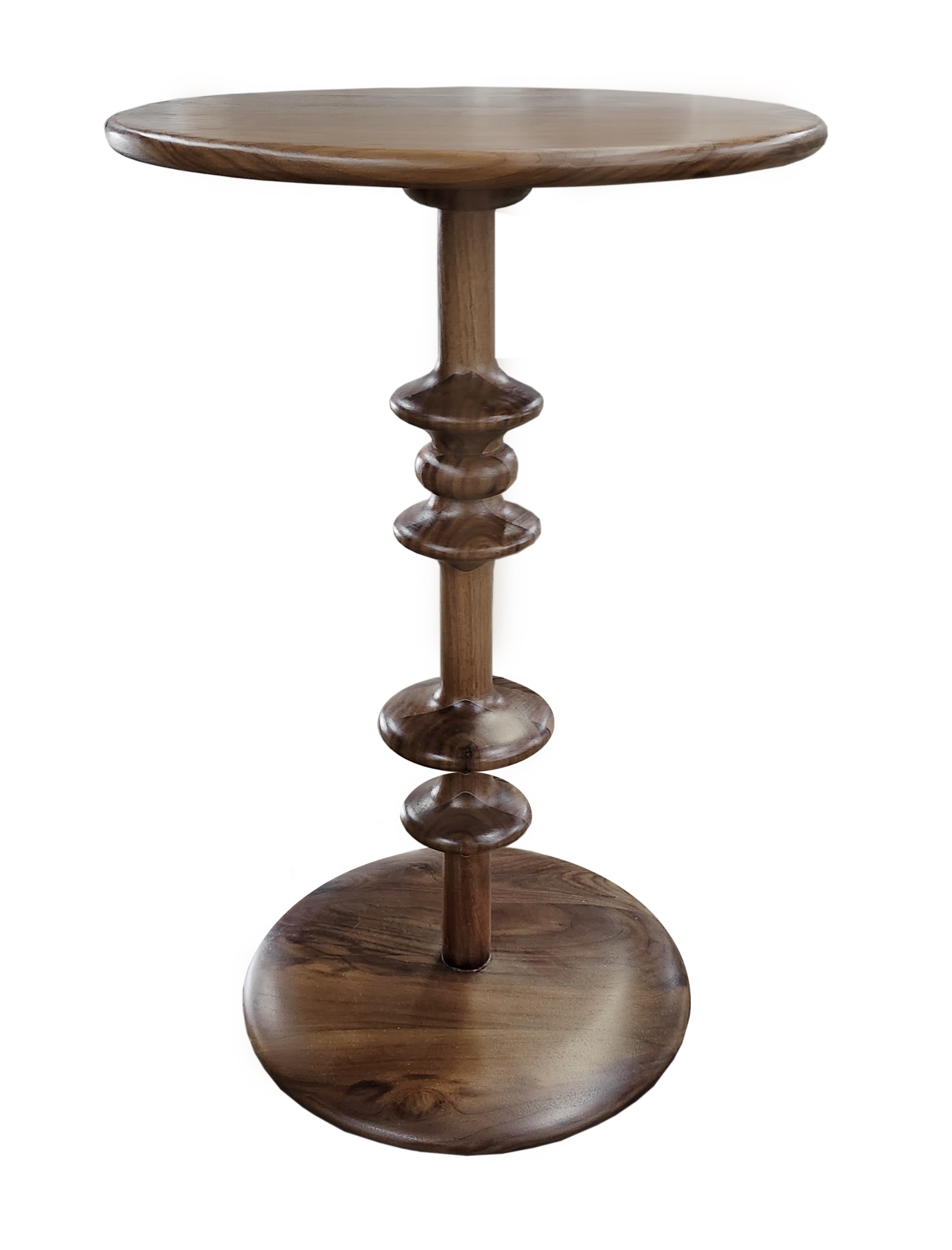  Bowery Walnut Accent Table 