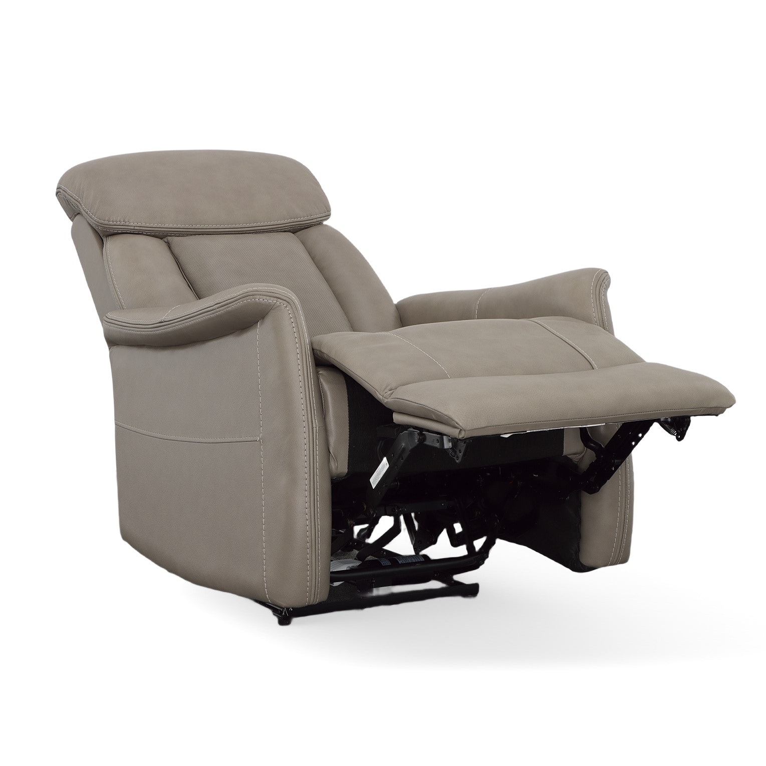 Heated and cooled outlet recliner