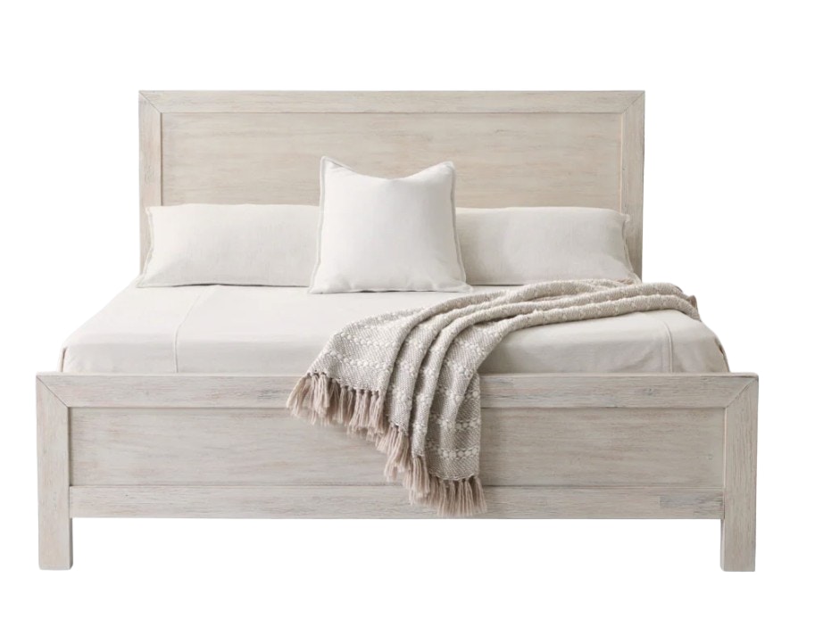  Hamilton King Bed Chalk White 