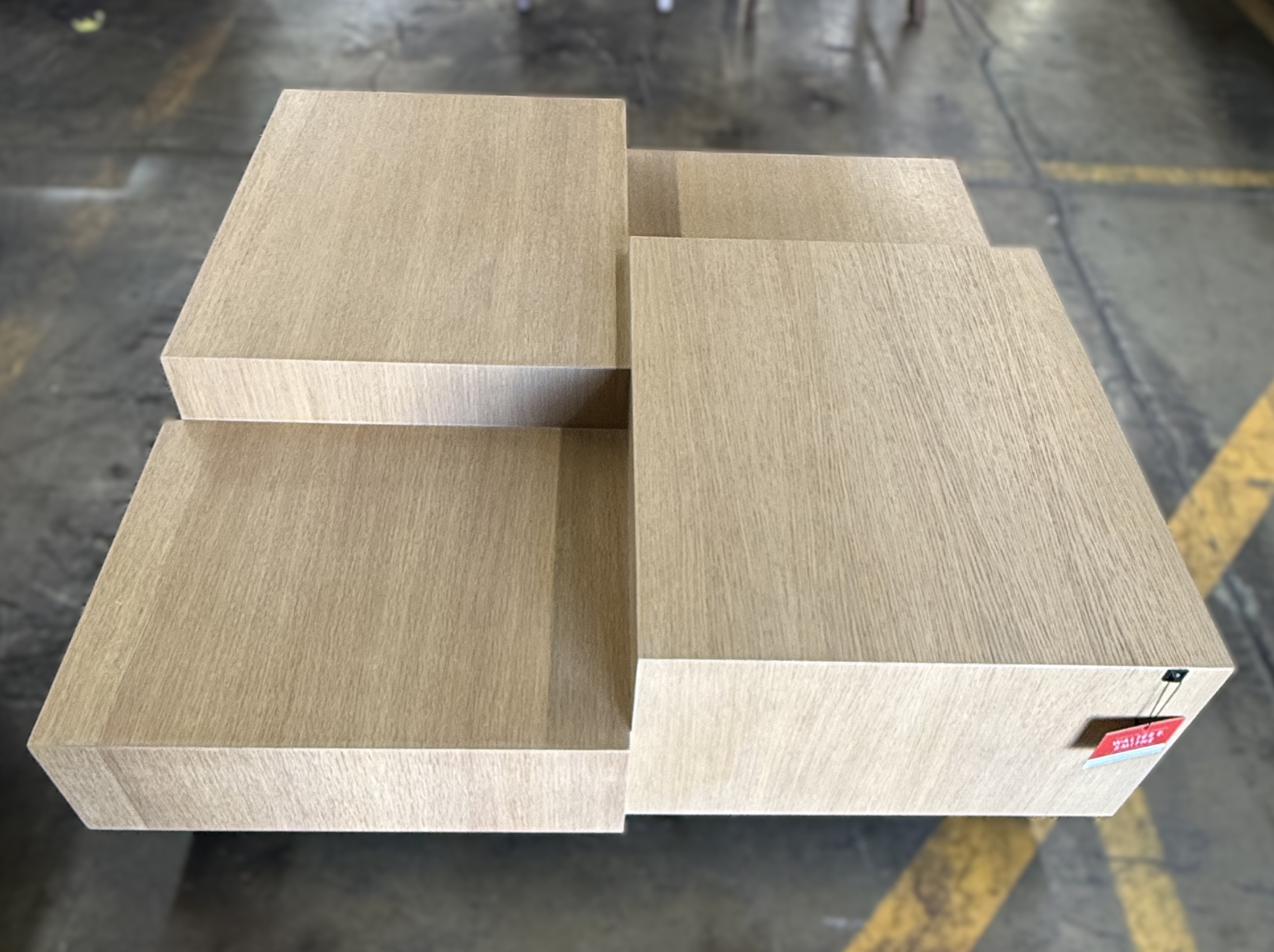  Coffee Table Nerone natural oak veneer 