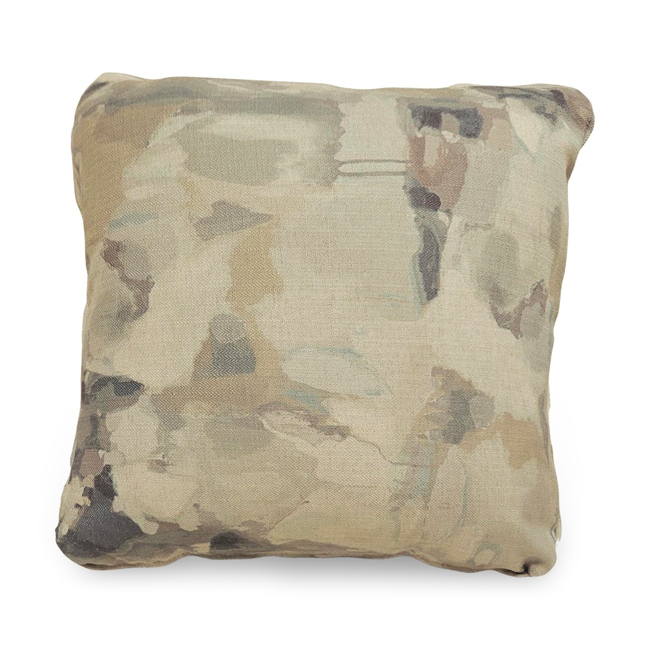  19X19 FIBER PILLOW W/WELT & ZIPPER 