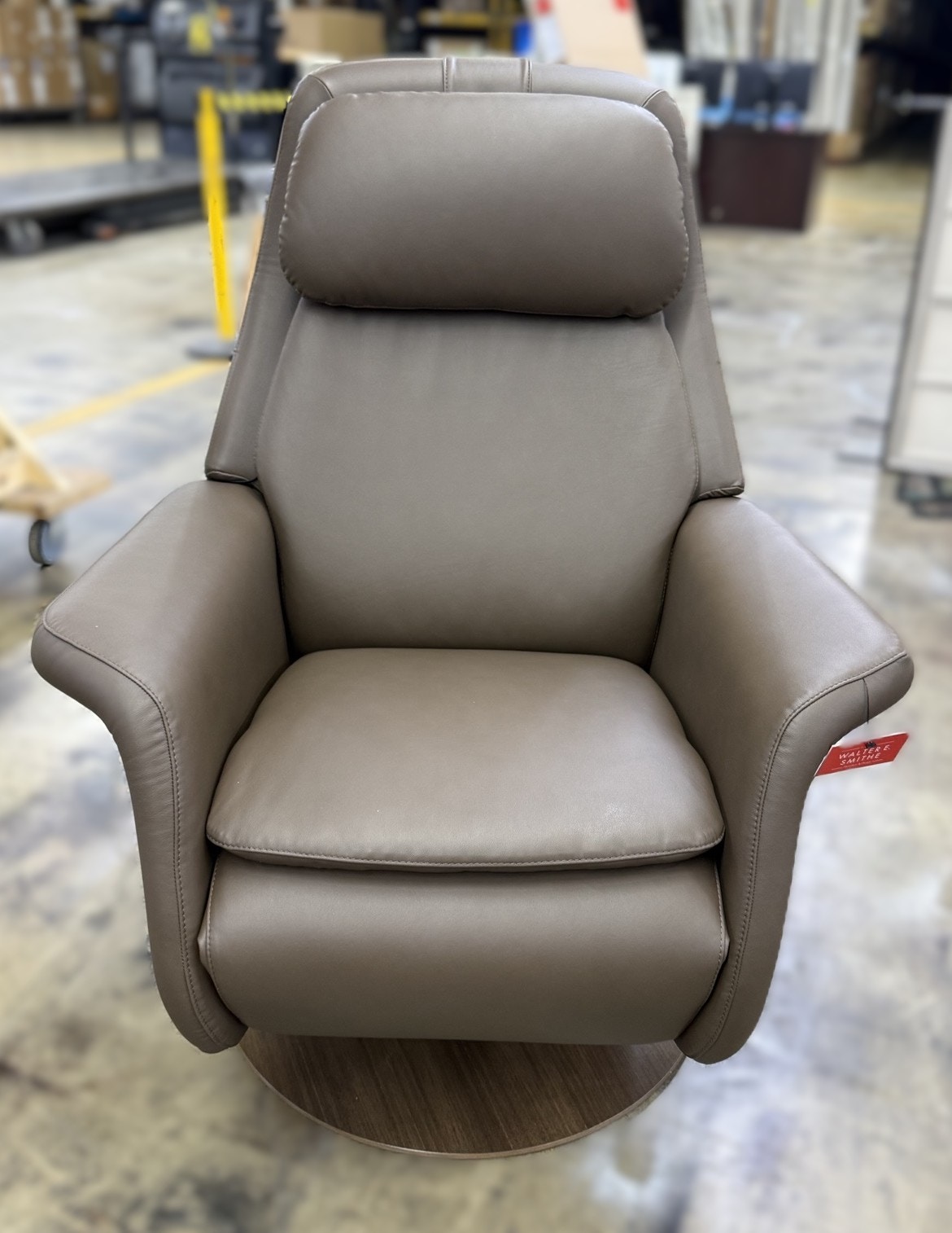  Sam w/ Wood Disc (Walnut only) Power Recliner - one size 