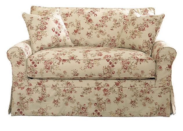  EMMA GRACE Twin Sleeper with slipcover 