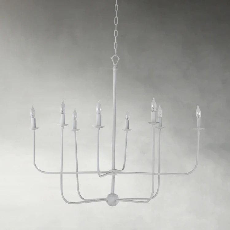  Lilly Chandelier - White 