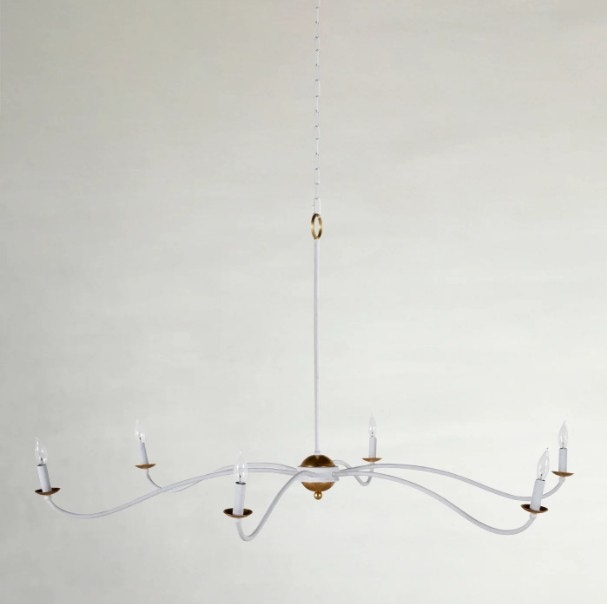  Irvine Chandelier - White 
