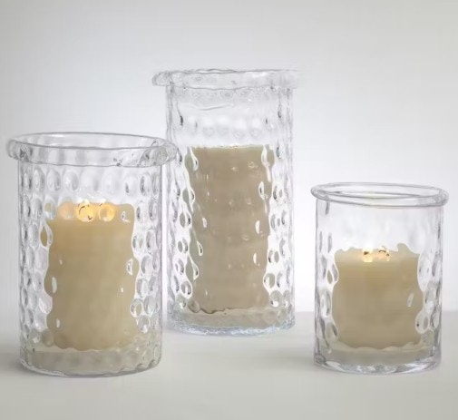  Honeycomb Hurricane Vase-Medium 