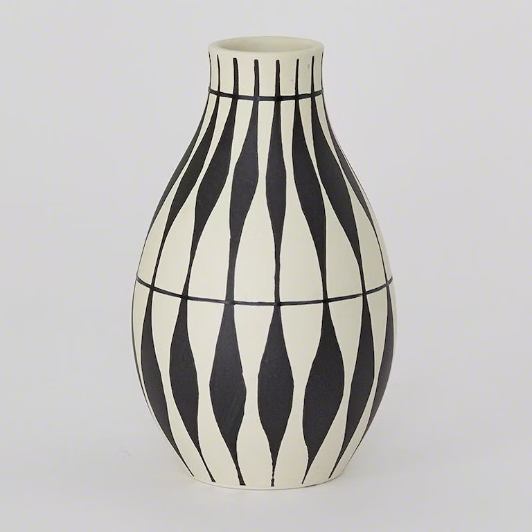  Napoli Vase-Leaf Pattern 
