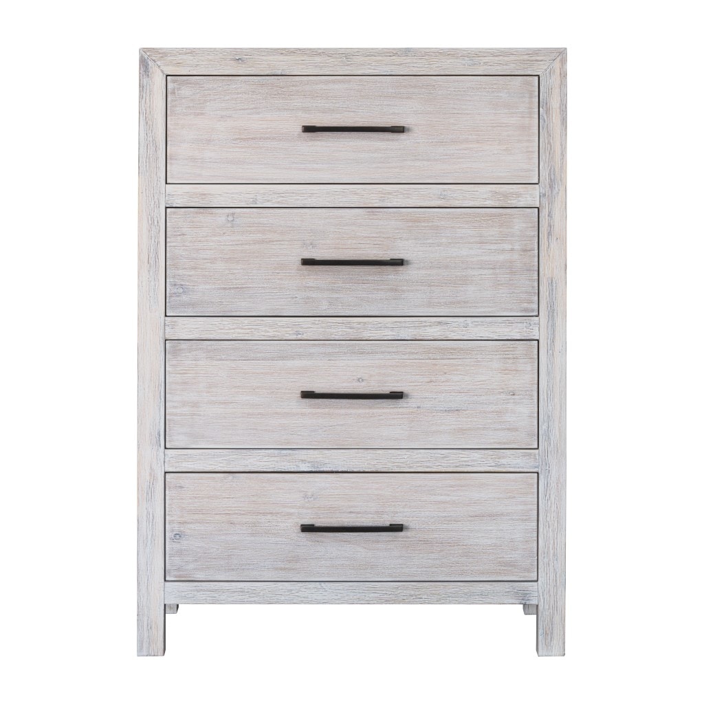  Hamilton 4 Drawer Chest Chalk White 