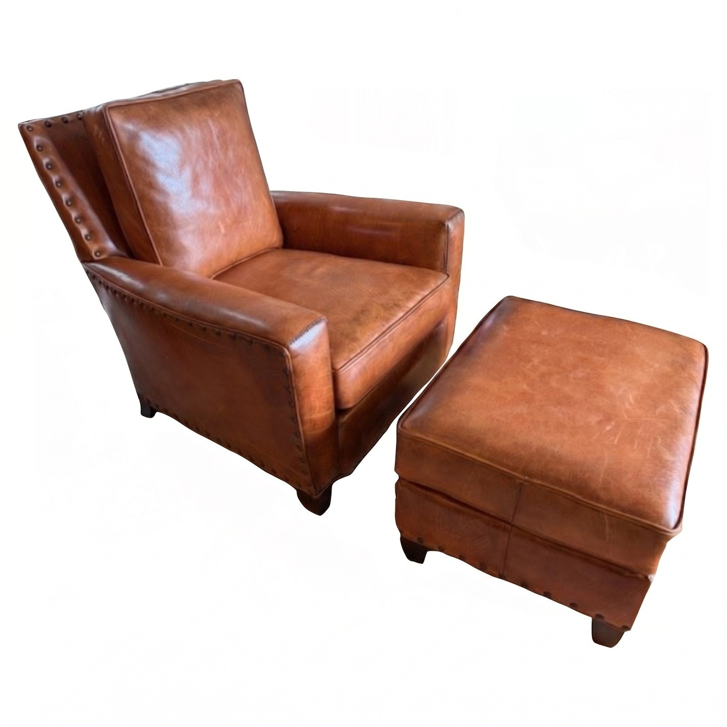  2PC Leslie Chair and Ottoman 