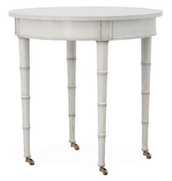  Sydney Side Table w/ Wood Top 