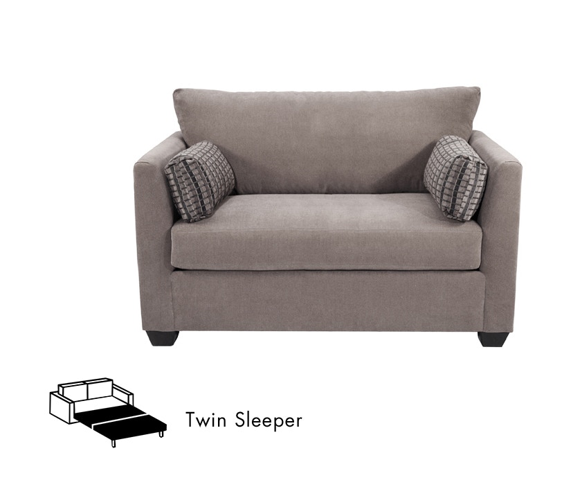 leather twin sleeper sofa