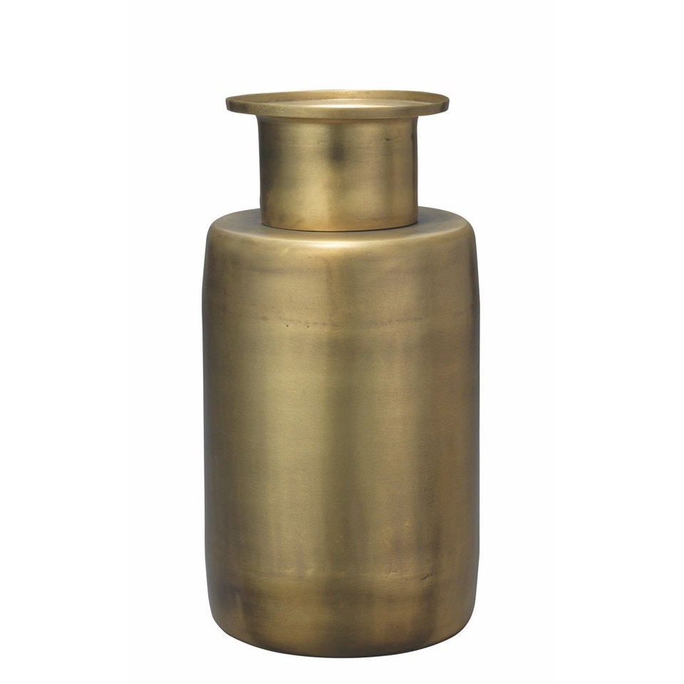  Hera Vase in Antique Brass 