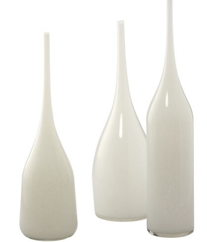  Pixie Decorative Vases in White 