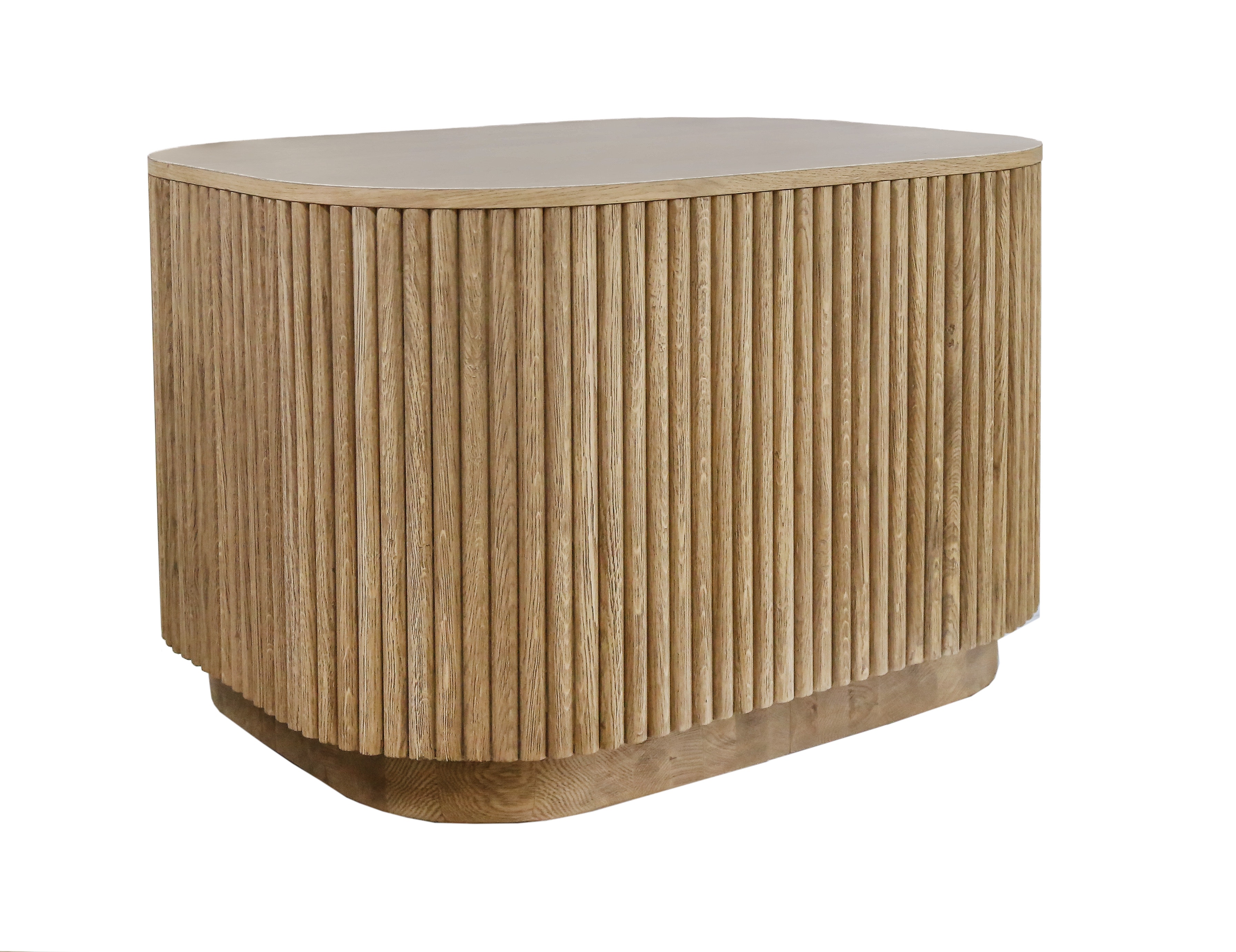  COLE RECTANGLE LAMP TABLE - NATURAL 