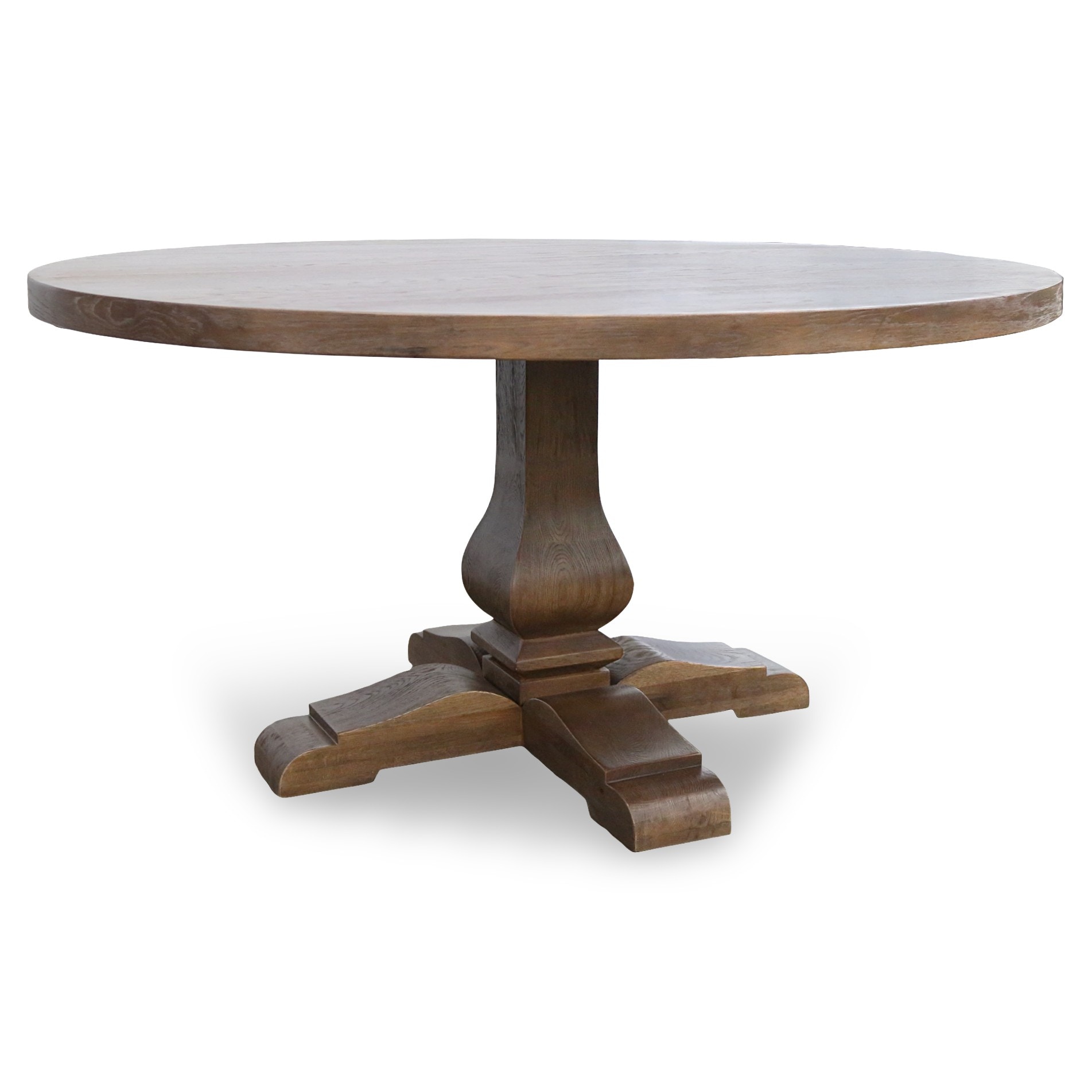  Bristow 60 Round Dining Table - Toffee 