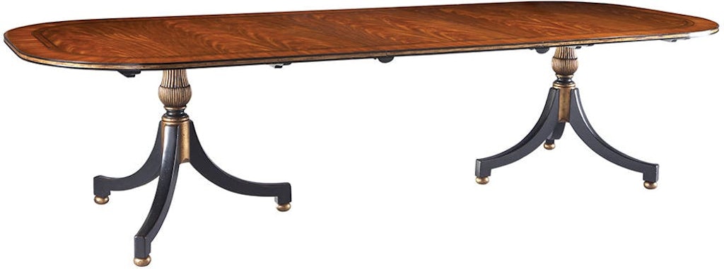 Wessex Double Pedestal Dining Table Lillian August