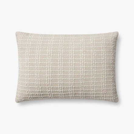  Pillows 26 X 16 Beige / Ivory 