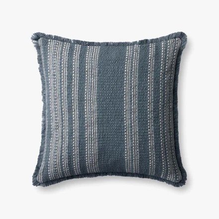  Pillows 20 X 20 Blue / Ivory 