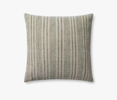  PILLOWS 18 x 18 BEIGE / SAGE 