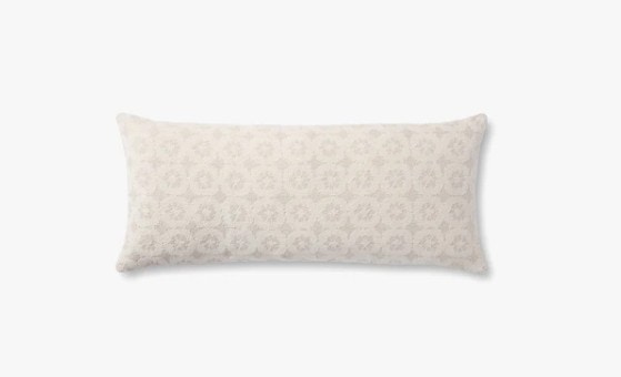  PILLOWS 35 x 13 IVORY 