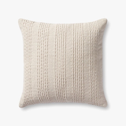  PILLOWS 22 x 22 IVORY 