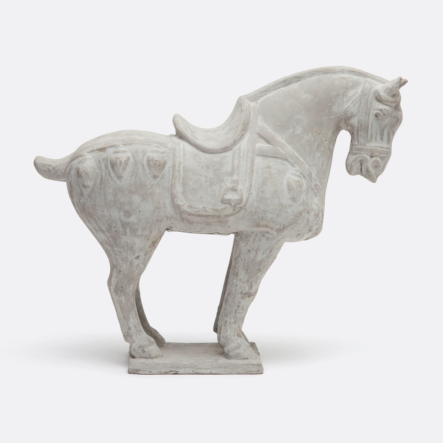  Rufus, Object, White Plaster, Reconstituted Stone 