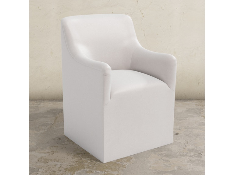  Priya Dining Armchair with Casters 