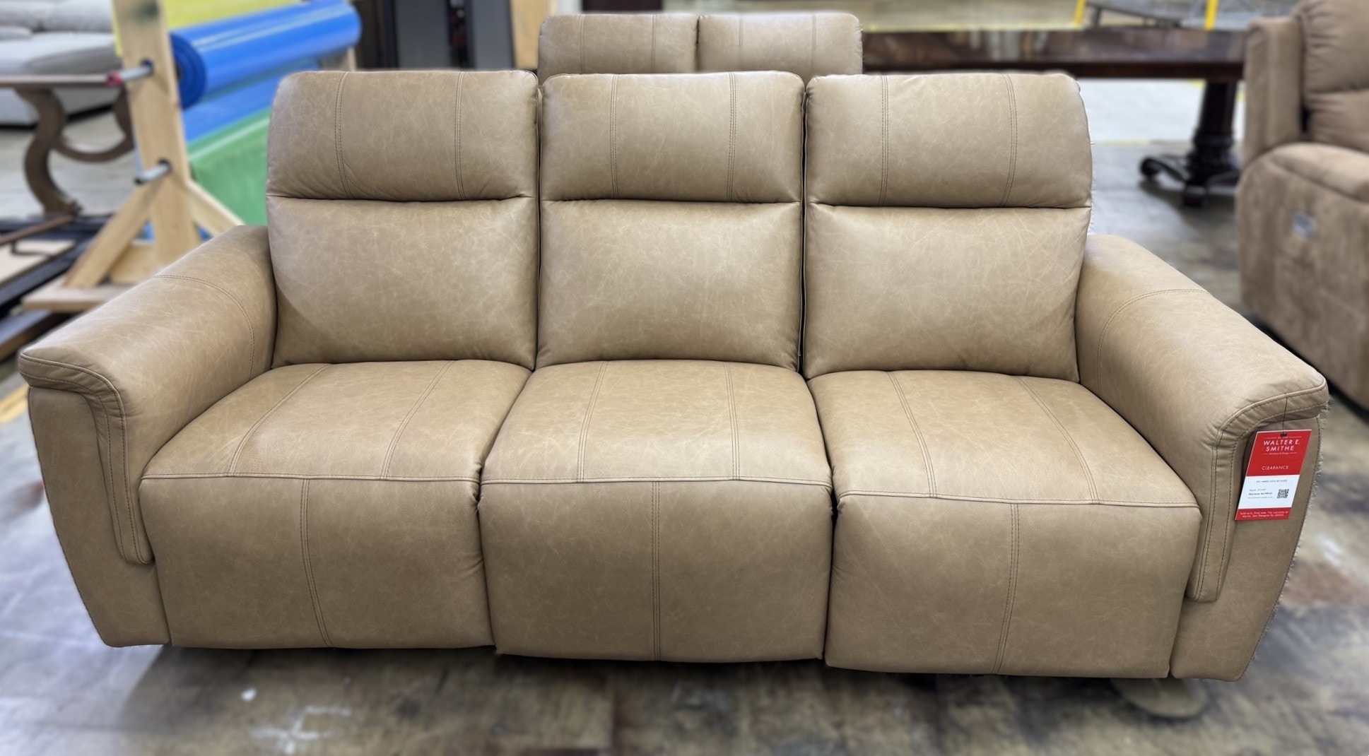  3PC HARRIS SOFA RECLINER 