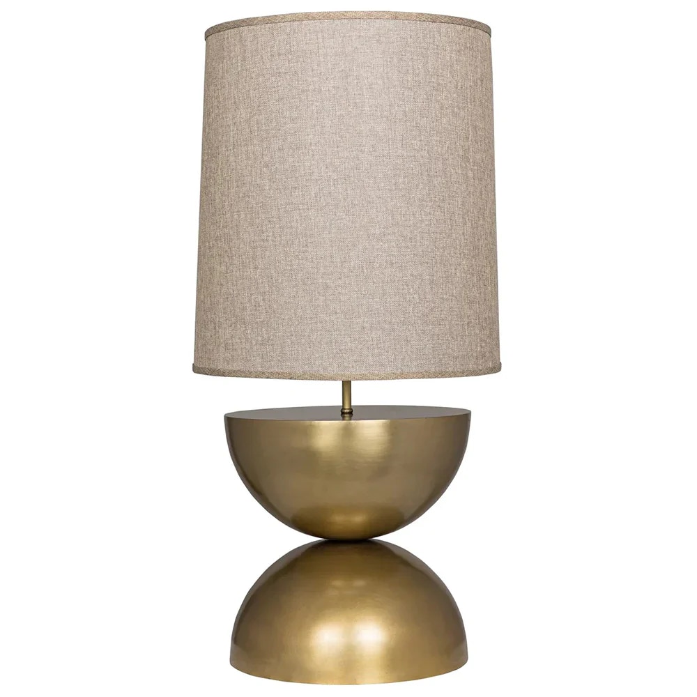  Pulan Table Lamp, Metal with Brass Finish 