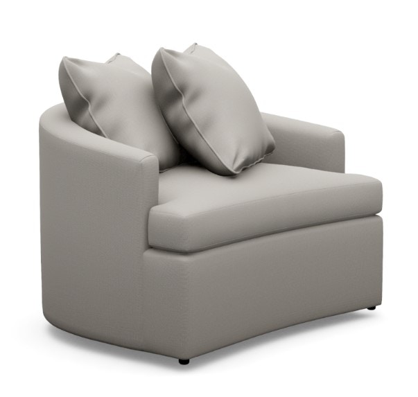 Gray cuddle chair discount