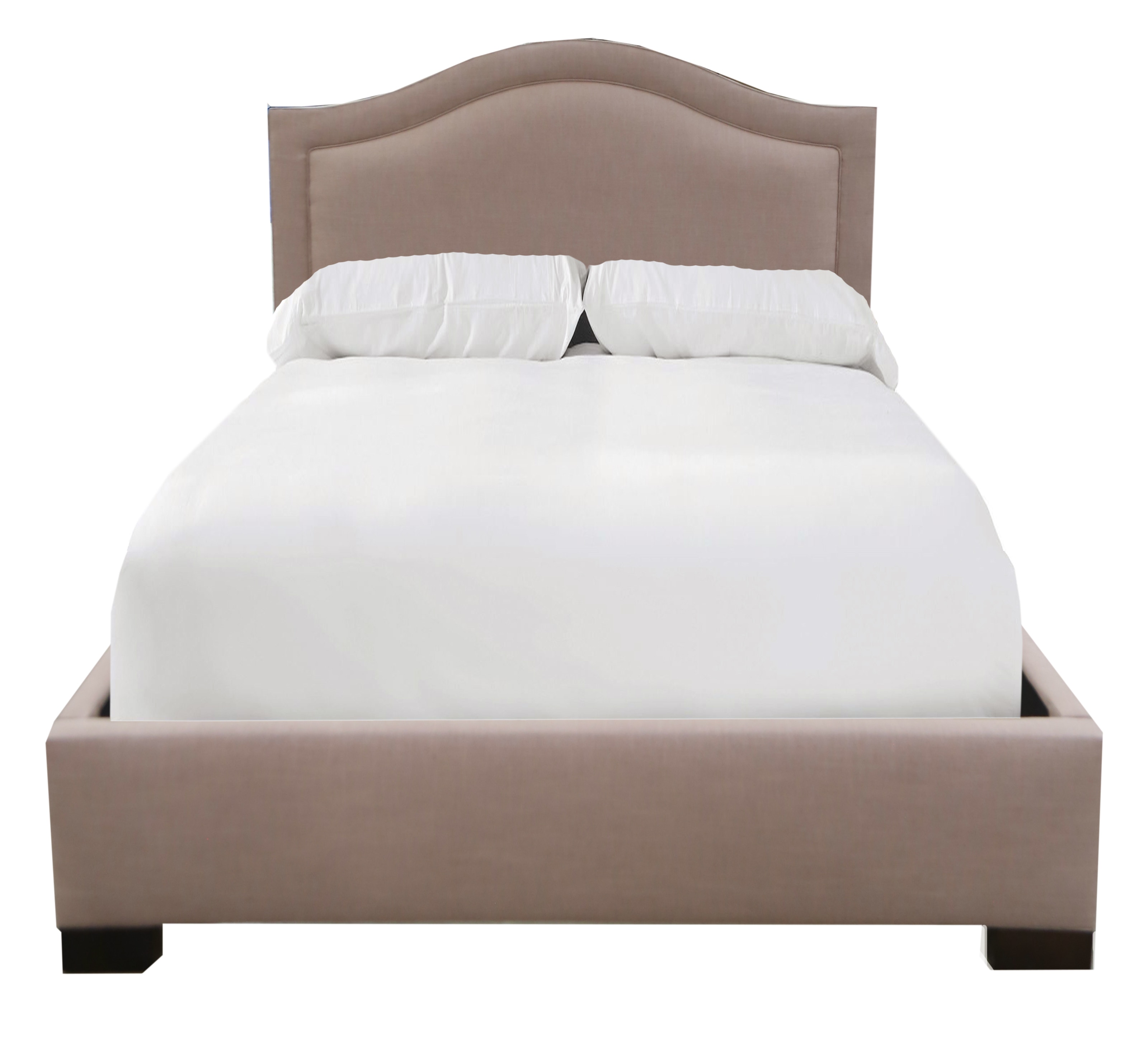  Twilight Custom Panel Headboard - 63in Camel with Double Welt 