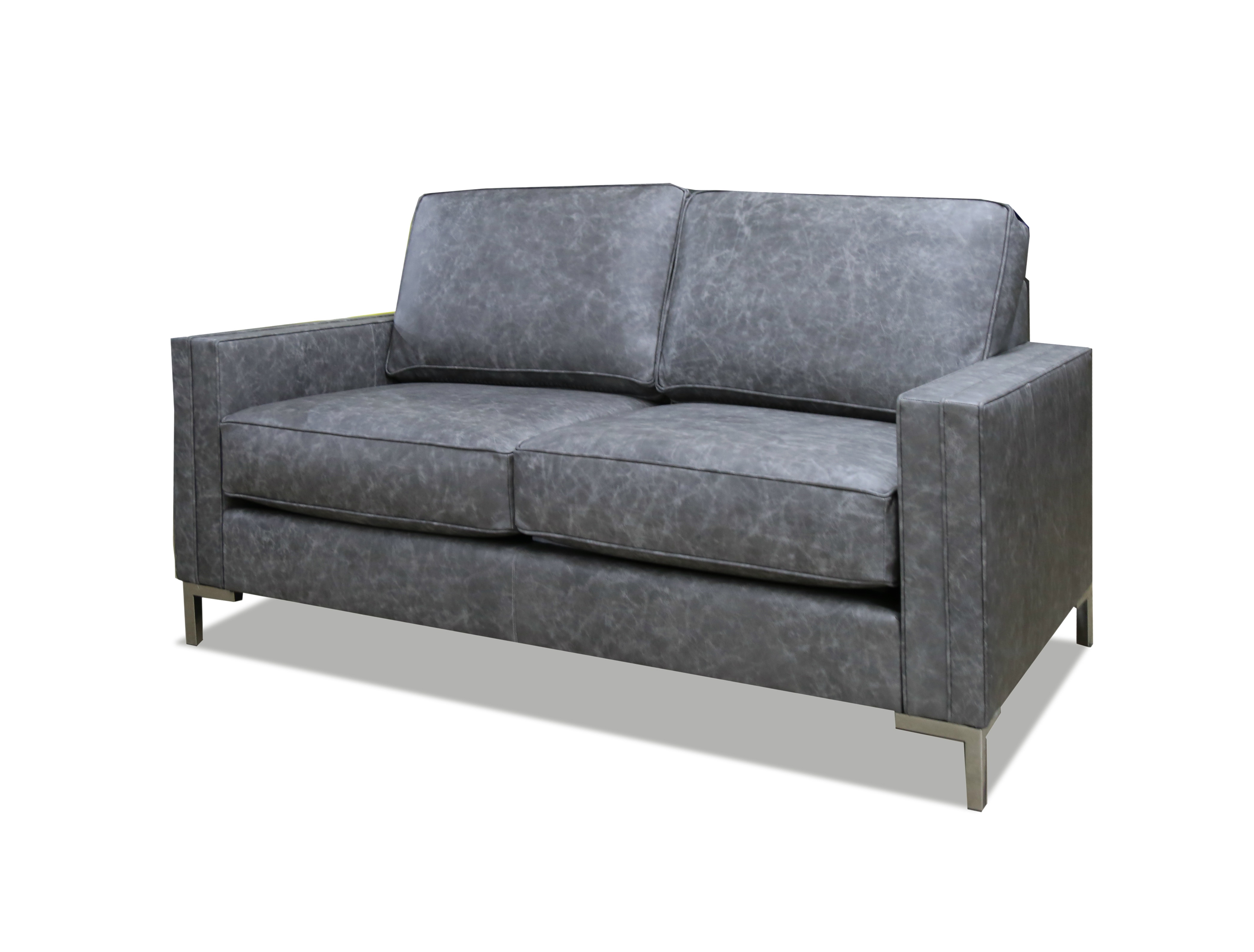 Louise Performance Leather Loveseat