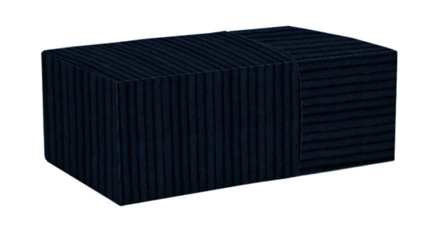  Quinn Ottoman with seamed top 