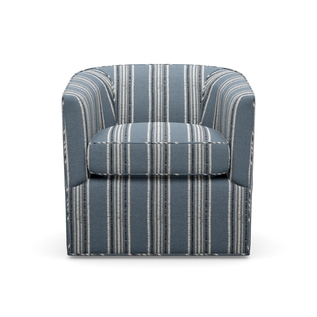  Sally Swivel Chair No Nailheads 
