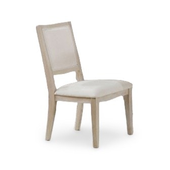  Mattias Cushioned Dining Side Chair White Washed 